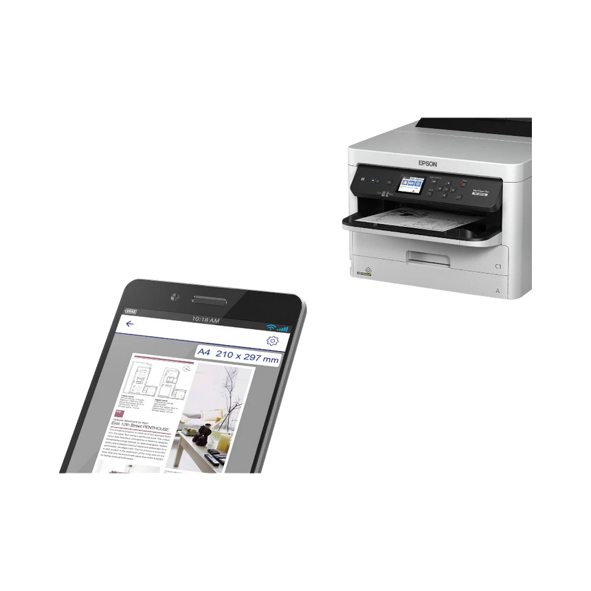 Epson WorkForce Pro WF-M5299 Workgroup Monochrome Printer with Replaceable Ink Pack System — Being Shipped