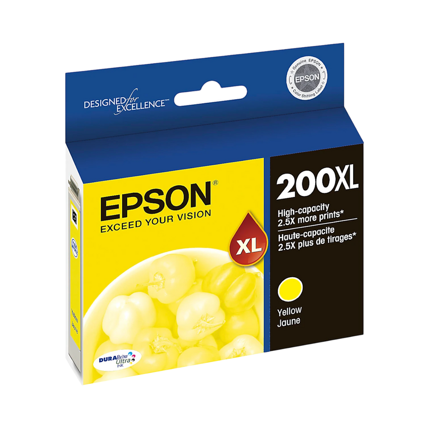 Epson 200XL DURABright High-Capacity Yellow Ink Cartridge — Being Shipped