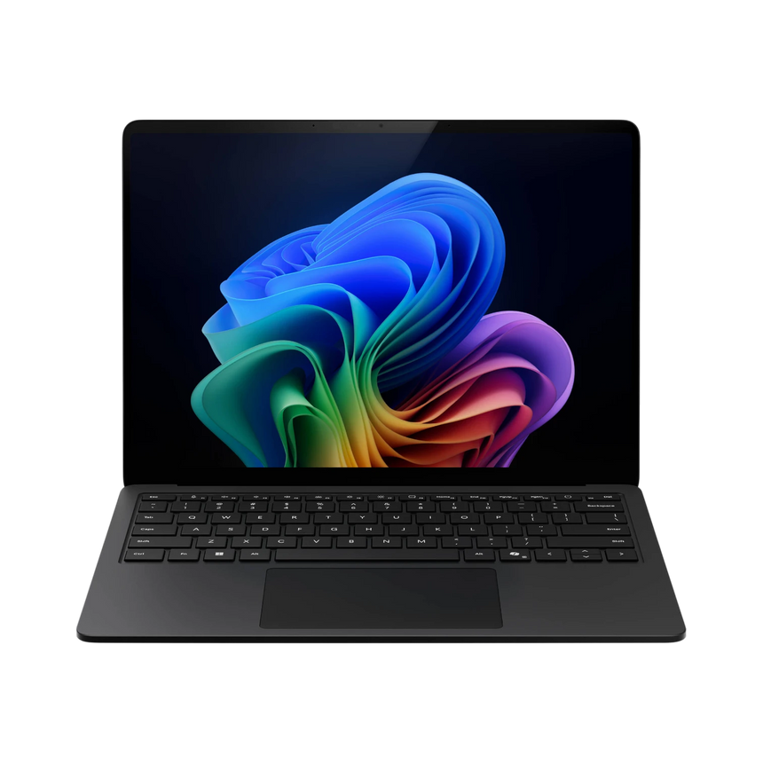 Microsoft Surface Copilot+ 13.8" Laptop, Qualcomm Snapdragon X Elite, 16GB RAM, 512GB SSD (7th Edition, Black) — Being Shipped