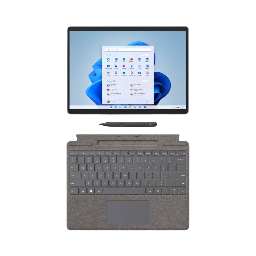 Microsoft Surface Pro 8 13" Multi-Touch Tablet Intel Core i7-1185G7, 16GB RAM, 256GB SSD (Platinum) — Being Shipped