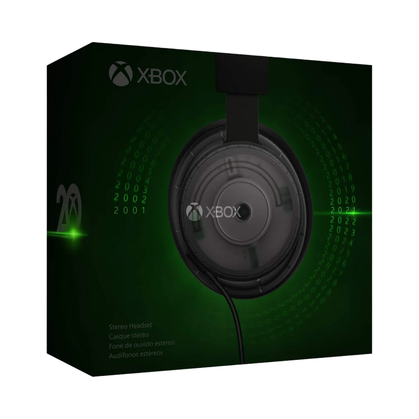 Microsoft Xbox 20th Anniversary Special Edition Stereo Gaming Over-the-Ear Headset (Classic Black) — Being Shipped