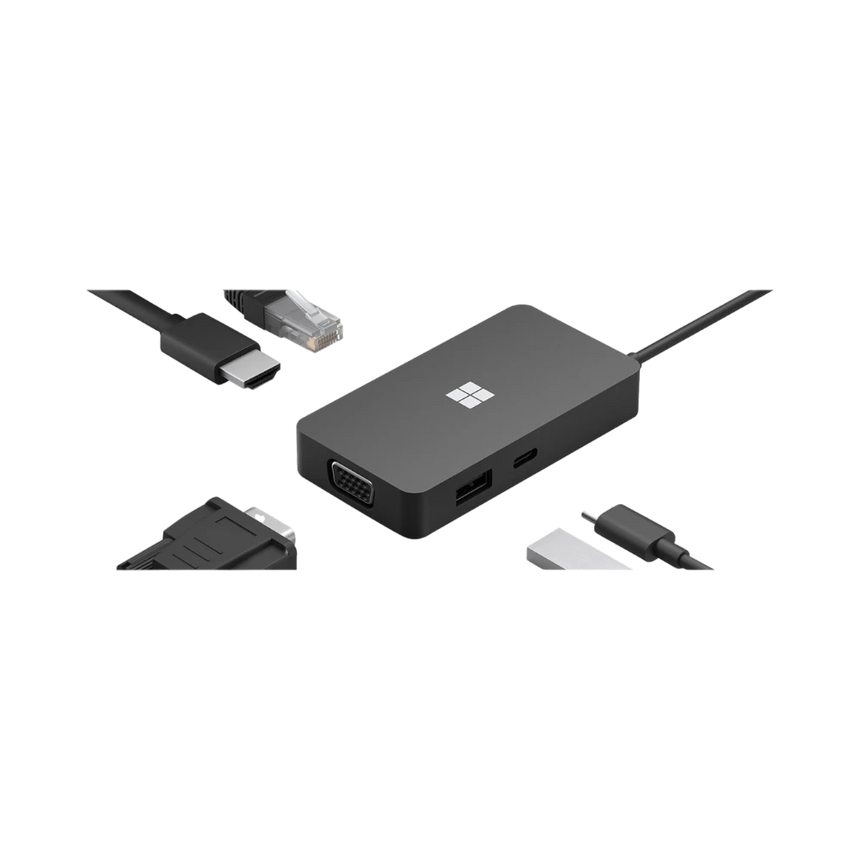 Microsoft USB-C Travel Hub Docking Station (USB-C / VGA / HDMI / 1GbE) — Being Shipped