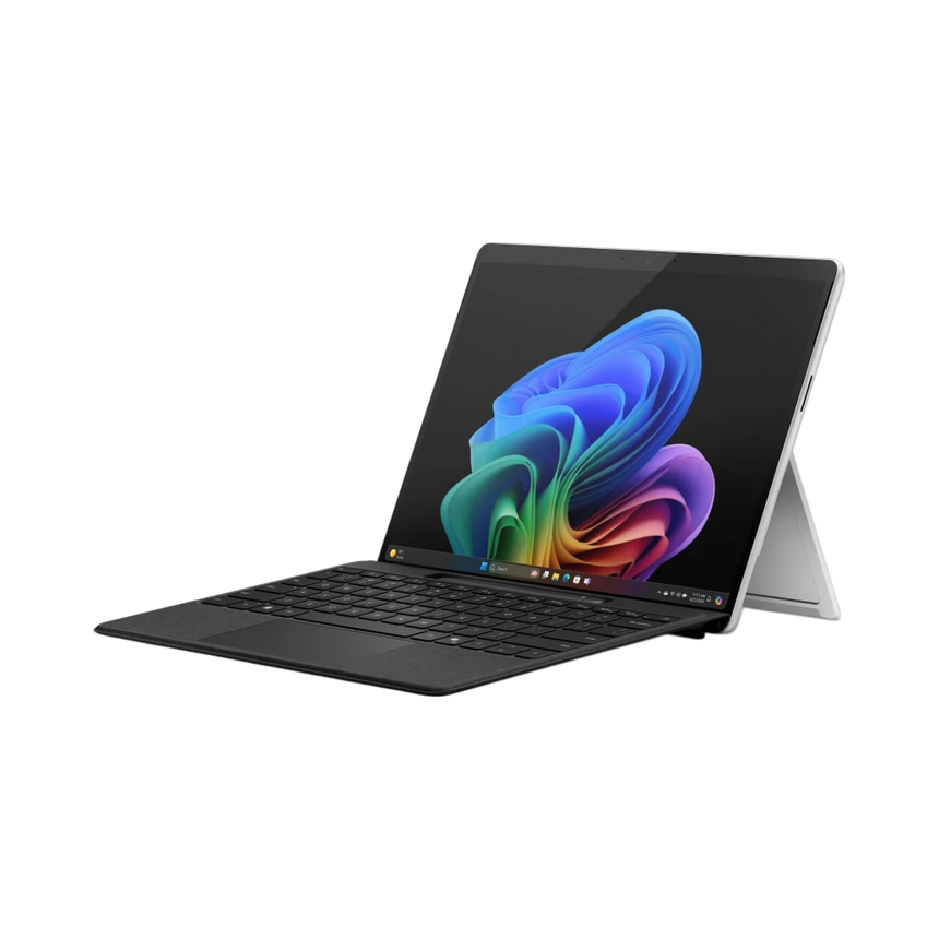 Microsoft Surface Pro Copilot+ 13" Business Tablet Qualcomm Snapdragon X Elite, 16GB RAM, 512GB SSD (11th Edition, Platinum, Wi-Fi + 5G) — Being Shipped