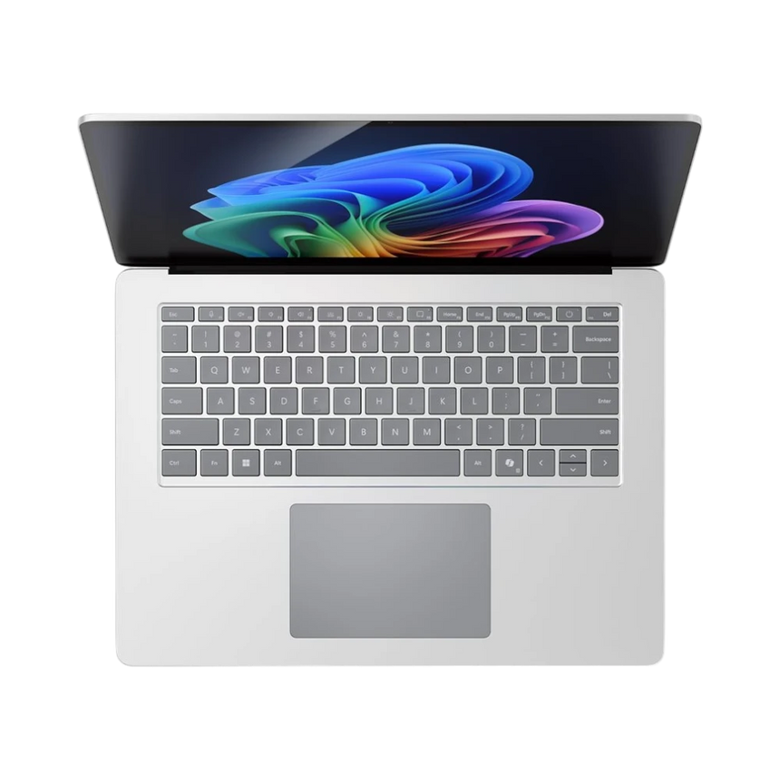 Microsoft Surface 5 Copilot+ 15" Laptop, Qualcomm Snapdragon X Elite, 16GB RAM, 256GB SSD (Platinum) — Being Shipped