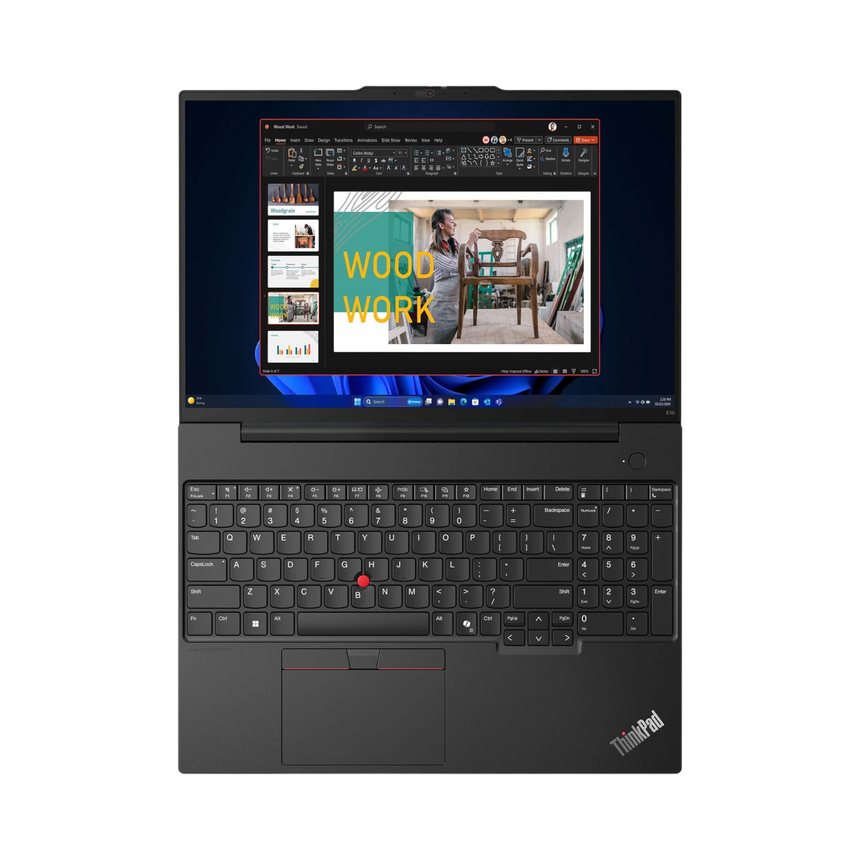 Lenovo ThinkPad E16 Gen 2 16" Laptop, Intel Core Ultra 7 155U, 16GB DDR5 RAM, 512GB SSD (Graphite Black) — Being Shipped