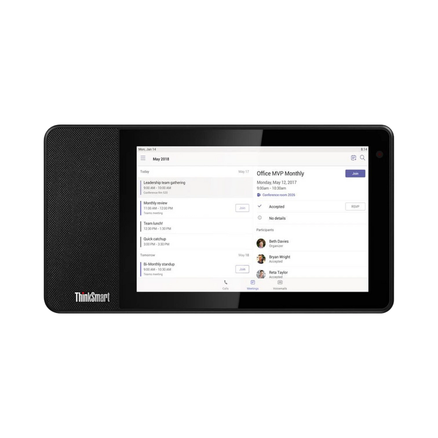 Lenovo ThinkSmart View Standalone Video-Conferencing Device for Microsoft Teams (Wi-Fi) — Being Shipped