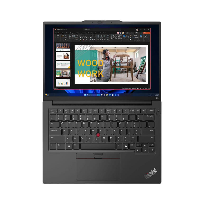 Lenovo ThinkPad E14 Gen 6 14" Laptop, Intel Core Ultra 7 155U, 16GB DDR5 RAM, 512GB SSD (Graphite Black) — Being Shipped