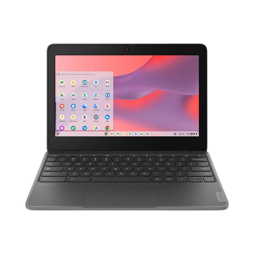 Lenovo 100e Chromebook Gen 4 11.6" Multi-Touch Laptop, Intel N100, 8GB RAM, 64GB eMMC (Graphite Gray) — Being Shipped