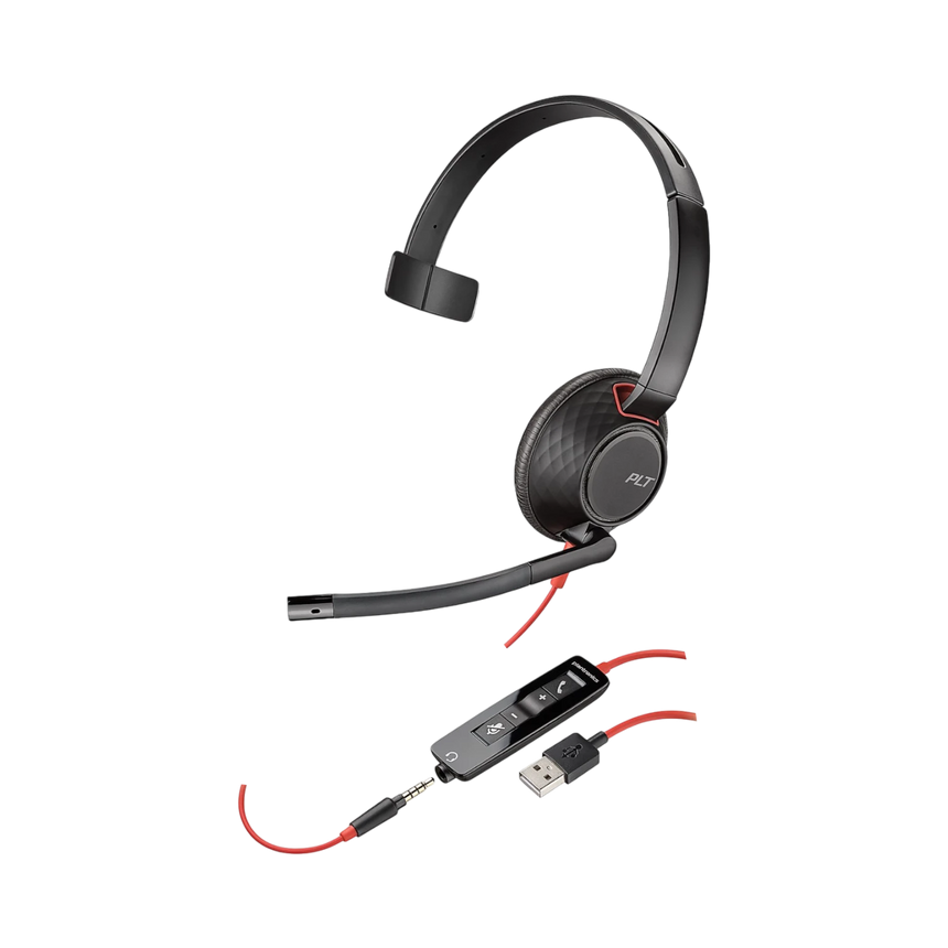 Poly Blackwire 5210 Monaural USB-A Headset — Being Shipped