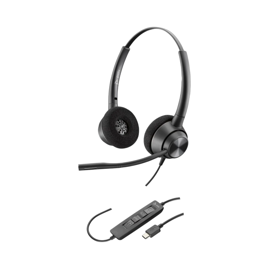 Poly Encorepro 320 USB-A Stereo Computer Headset — Being Shipped