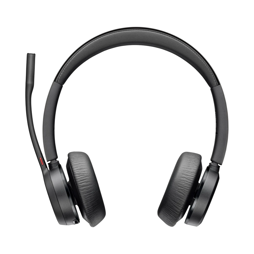 Poly Voyager 4320 Bluetooth Stereo Headset with BT700 USB-A Dongle & Charging Stand (Microsoft Teams Certified) — Being Shipped
