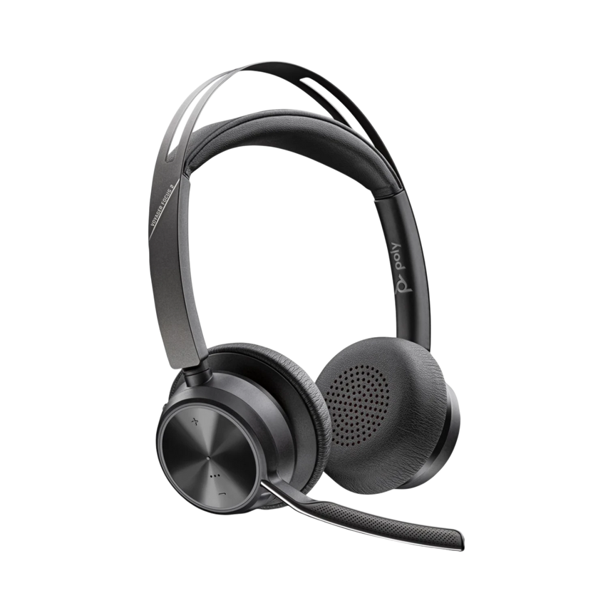 Poly Voyager Focus 2 USB-C Noise Canceling Bluetooth On Ear Phone & Computer Headset — Being Shipped
