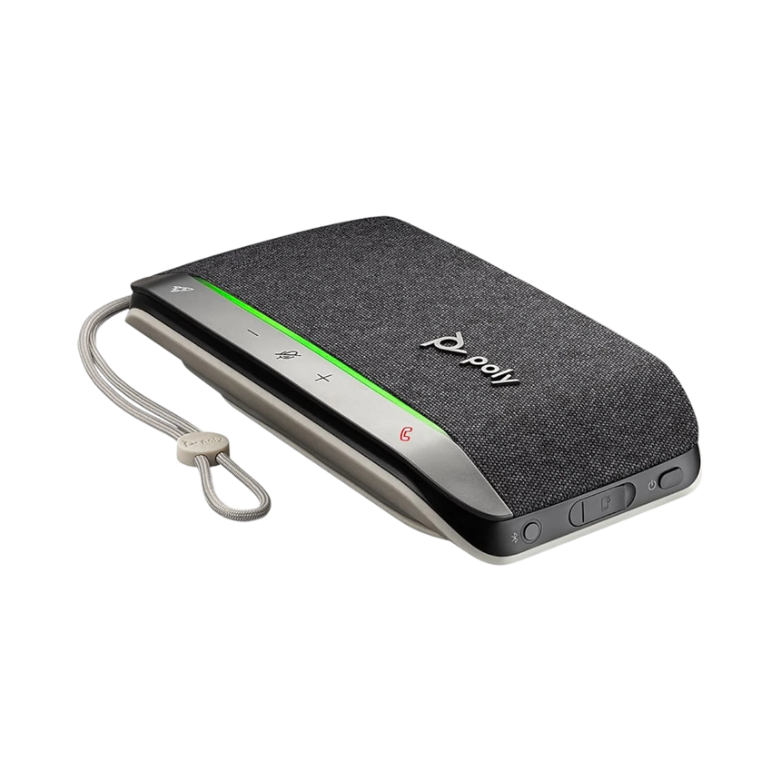 Poly Sync 20+ USB-C & Bluetooth Speakerphone (Silver, Microsoft Teams) — Being Shipped
