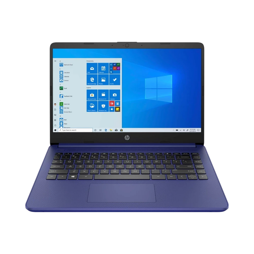 HP 14-dq0050nr 14" Touchscreen Laptop, Intel Celeron N4020, 4GB RAM, 64GB SSD (Indigo Blue) — Being Shipped