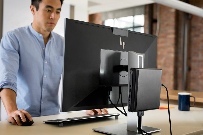 HP EliteDesk 800 G6 Mini Desktop Computer Intel Core i7 10700T, 8GB DDR4 RAM, 256GB SSD — Being Shipped