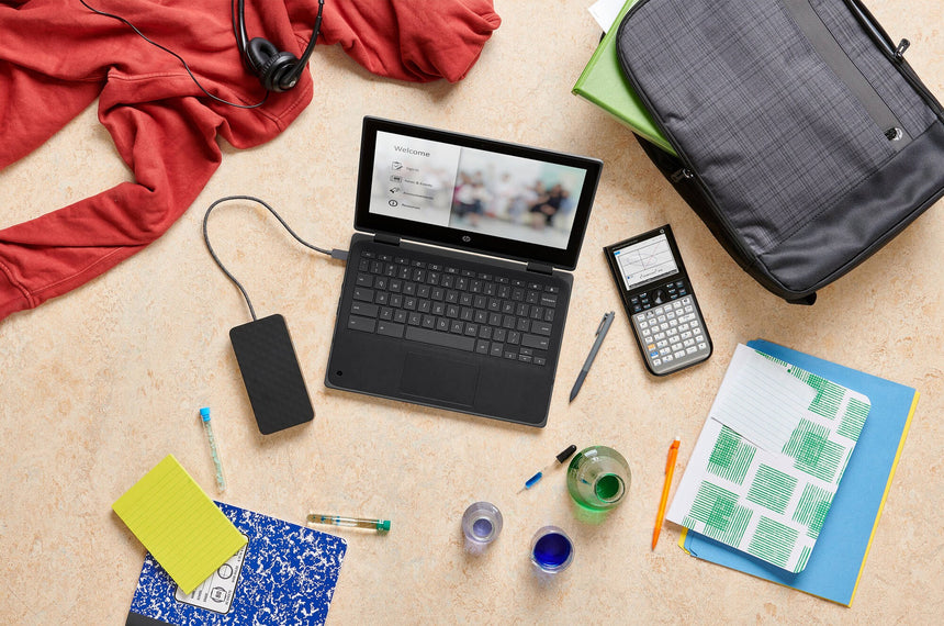 HP Fortis x360 G3 J 11.6" Multi-Touch Chromebook, Intel Celeron N4500, 4GB RAM, 32GB eMMC — Being Shipped