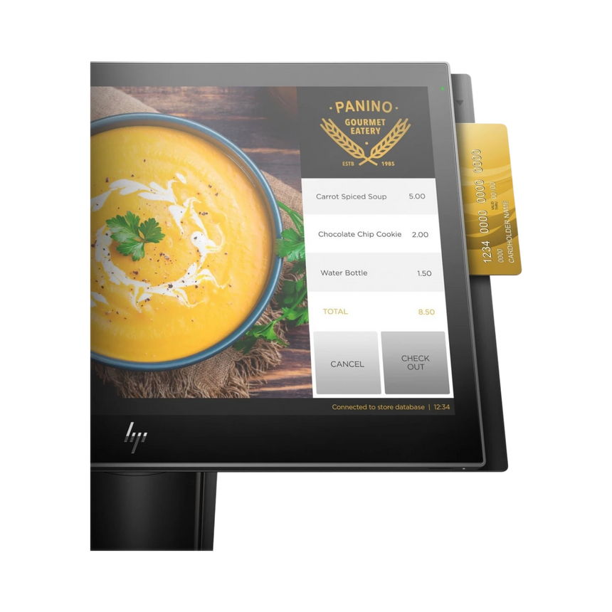 HP ElitePOS 145 14" All-In-One POS System Intel Core i5-7300U, 8GB RAM, 256GB SSD — Being Shipped