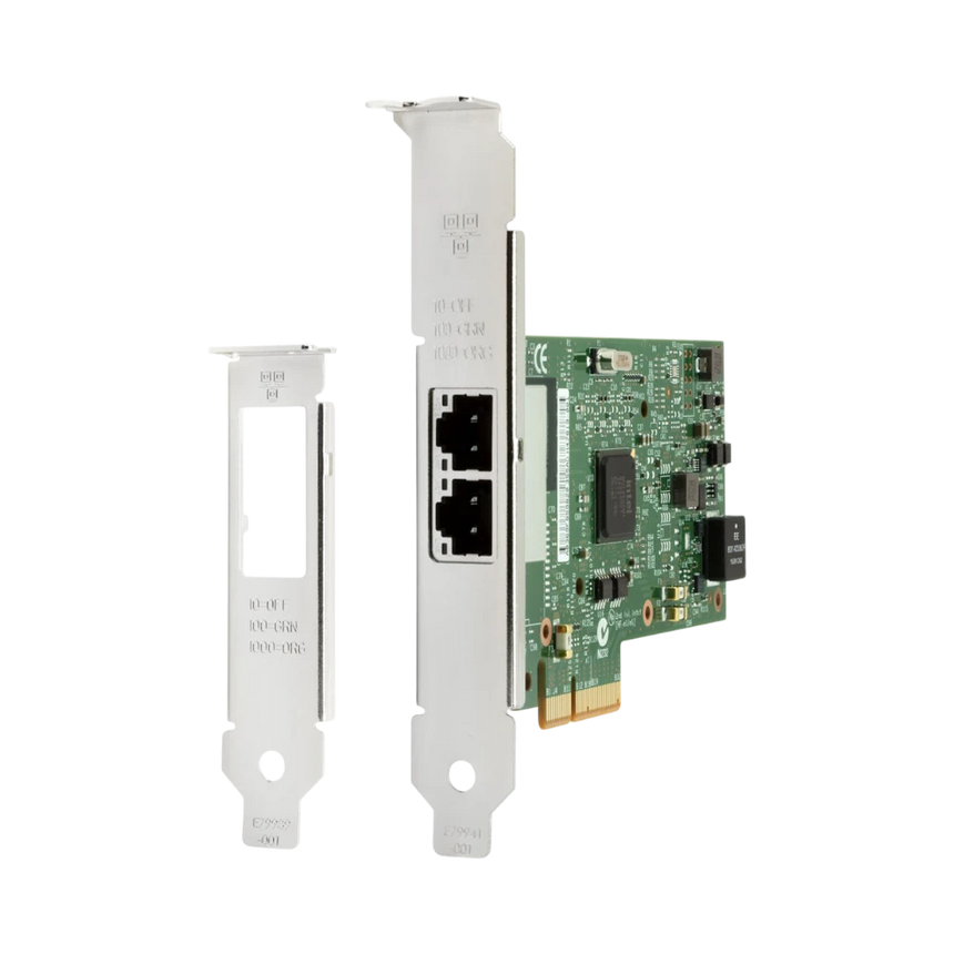 HP Intel Ethernet i350-T2 Dual Port PCIe NIC Card — Being Shipped
