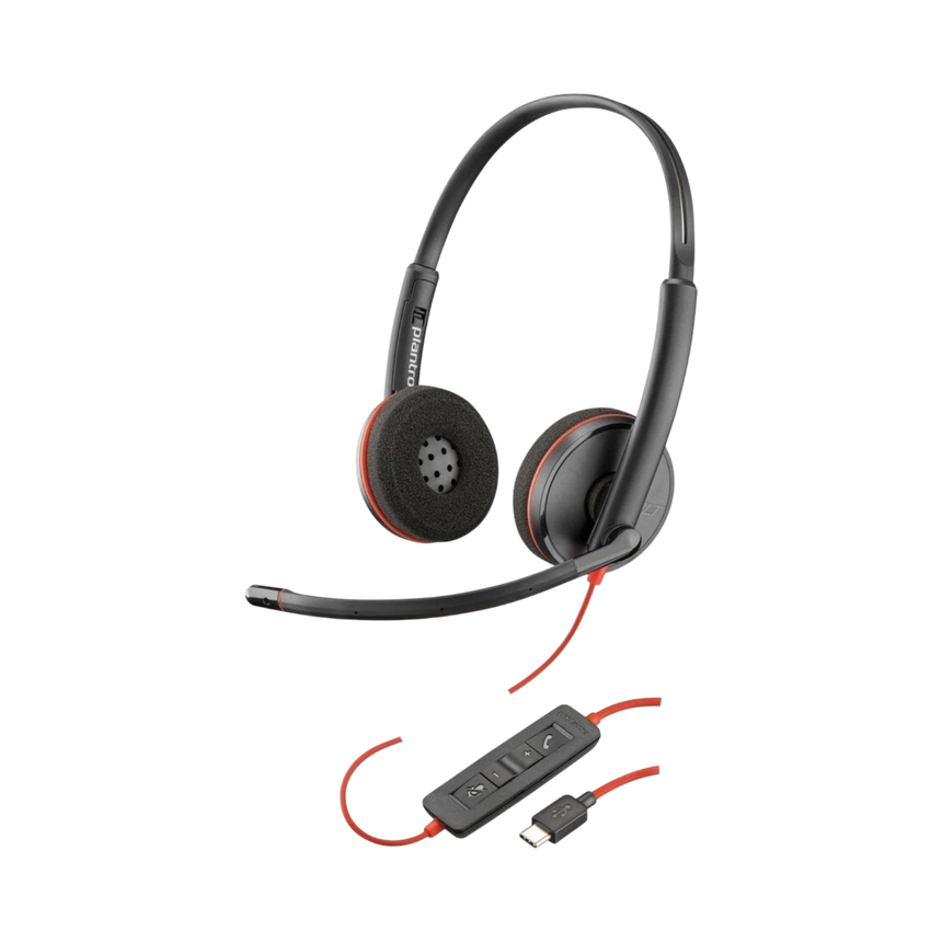Poly Blackwire 3220 Stereo USB-C Headset — Being Shipped