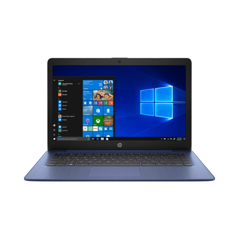 HP 14-CB171WM 14" Laptop, Intel Celeron N4000, 4GB RAM, 64GB HDD (Blue) — Being Shipped