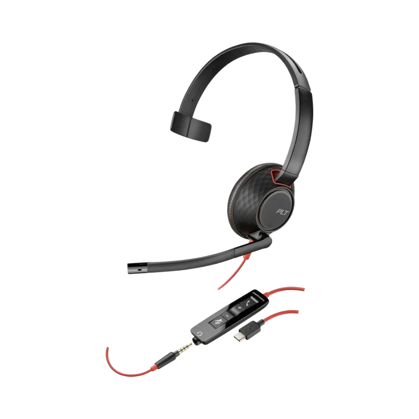 Poly Blackwire 5210 Monaural USB-C Headset — Being Shipped