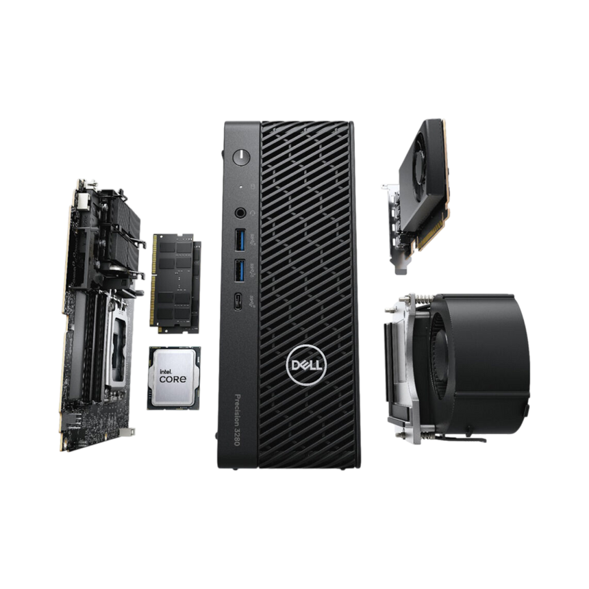 Dell Precision 3280 Compact Business Desktop, Intel Core i5-14500, 16GB RAM, 512 GB SSD — Being Shipped