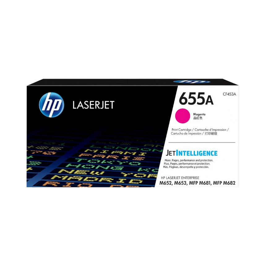 HP 655A Magenta Laser Toner Cartridge — Being Shipped