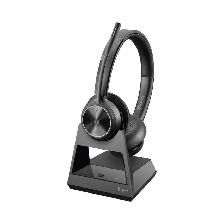 Poly Savi 7320 Office Wireless DECT Stereo Headset (Microsoft Teams Certified) — Being Shipped