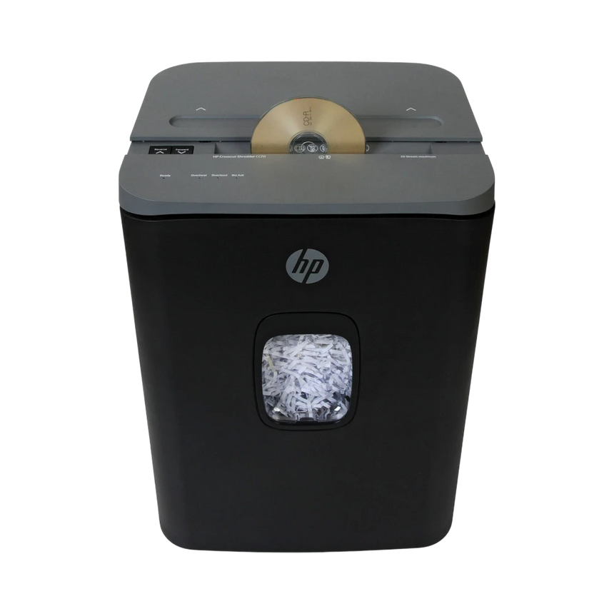 HP CC20 Cross-Cut Paper Shredder (20 Sheets) — Being Shipped