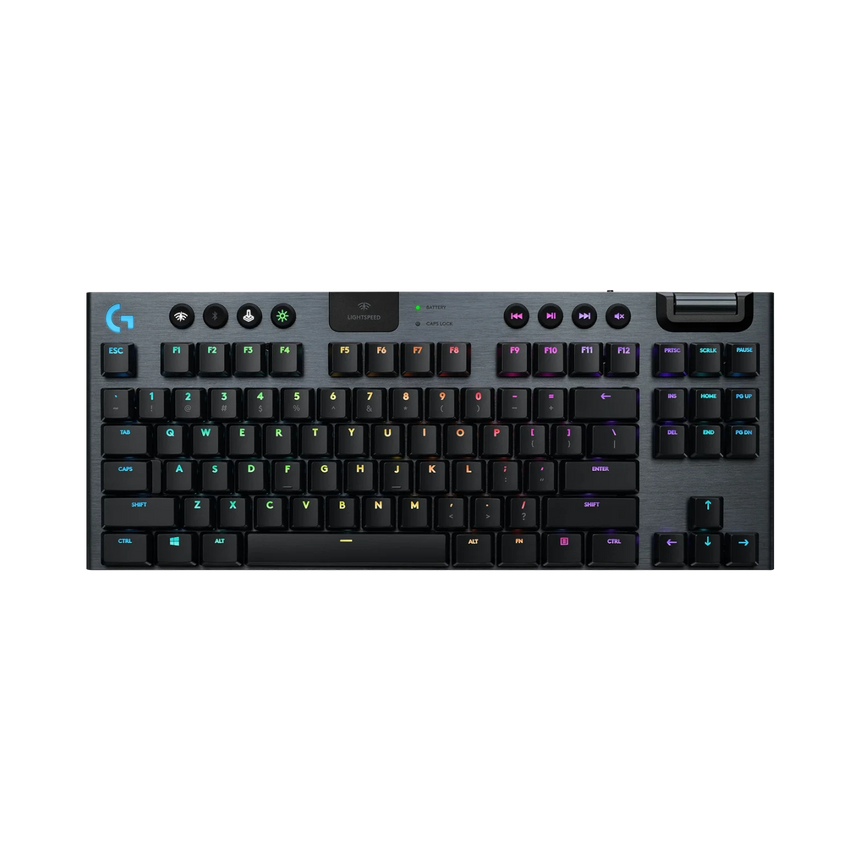 Logitech G G915 TKL LIGHTSPEED Wireless RGB Mechanical Gaming Keyboard (Carbon, GL Tactile) — Being Shipped