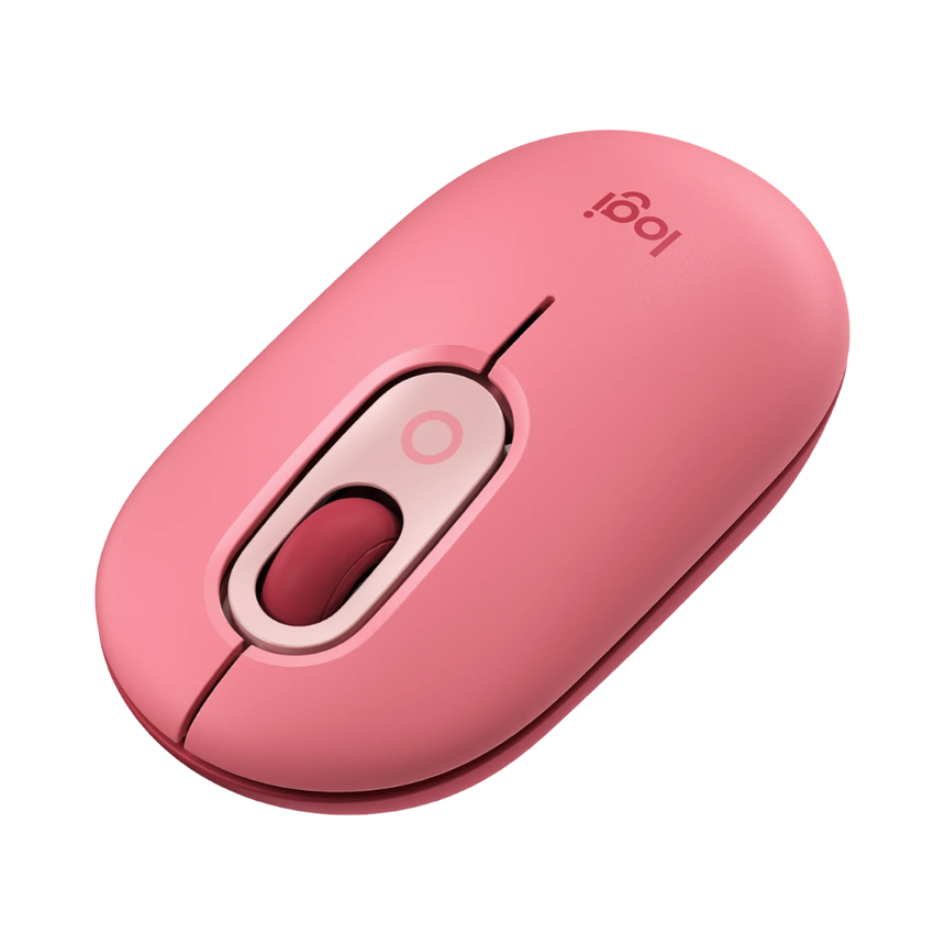 Logitech POP Silent Wireless Bluetooth Mouse (Heartbreaker Rose) — Being Shipped