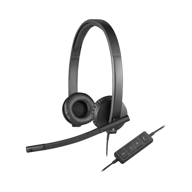 Logitech H570e Wired USB Stereo Headset — Being Shipped
