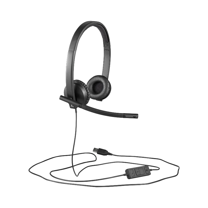 Logitech H570e Wired USB Stereo Headset — Being Shipped