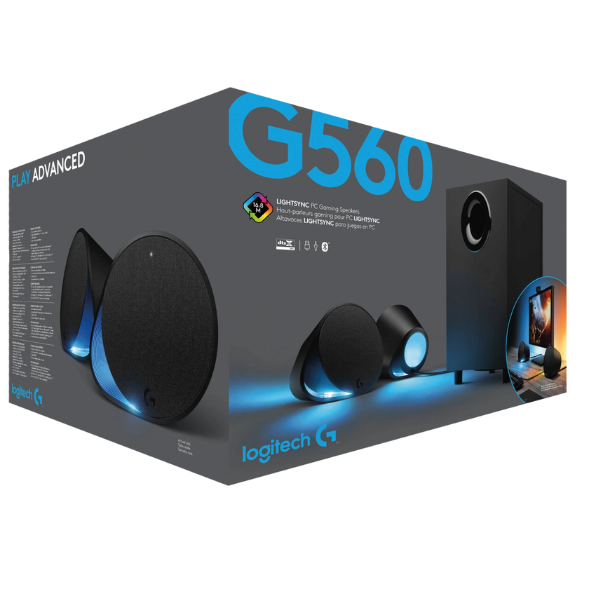 Logitech G G560 LIGHTSYNC PC Gaming Speakers — Being Shipped
