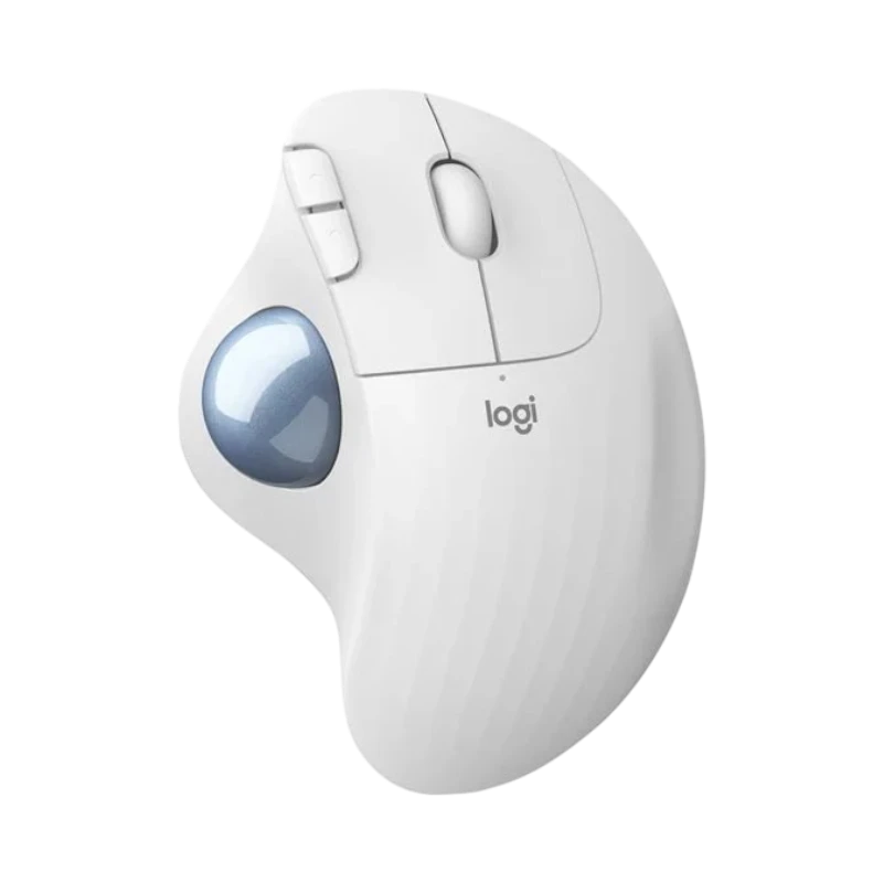 Logitech Ergo M575 Wireless Trackball Mouse for Business (White) — Being Shipped