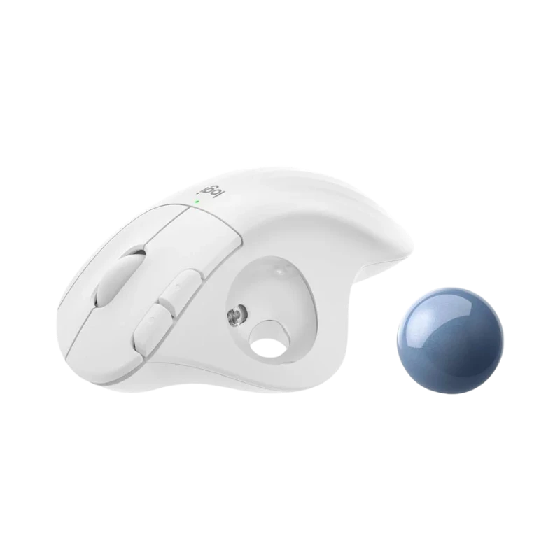 Logitech Ergo M575 Wireless Trackball Mouse for Business (White) — Being Shipped