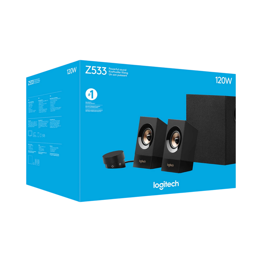 Logitech Z533 2.1 Speaker System with Subwoofer and Control Pod — Being Shipped