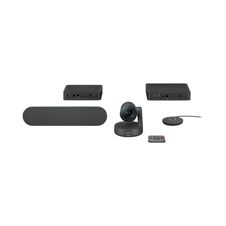 Logitech Rally UHD 4K Conference Camera System with Speaker and Mic Pod Set — Being Shipped
