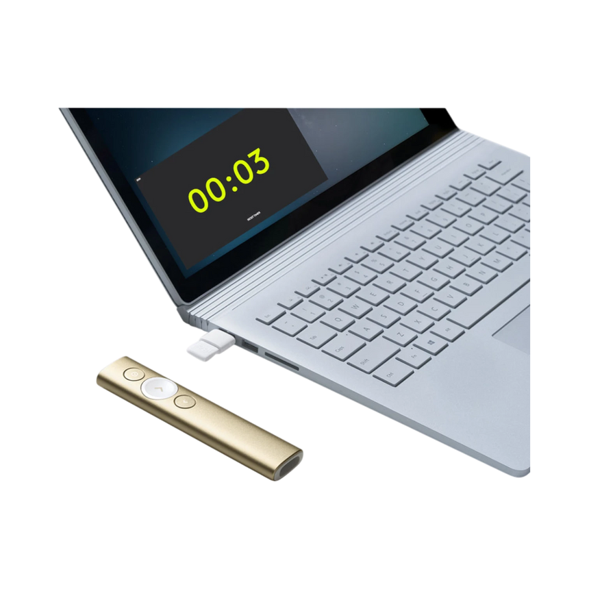 Logitech Spotlight Presentation Remote (Gold) — Being Shipped