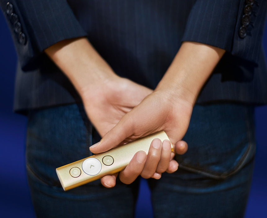 Logitech Spotlight Presentation Remote (Gold) — Being Shipped