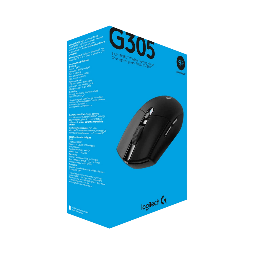 Logitech G G305 LIGHTSPEED Wireless Mouse (Black) — Being Shipped