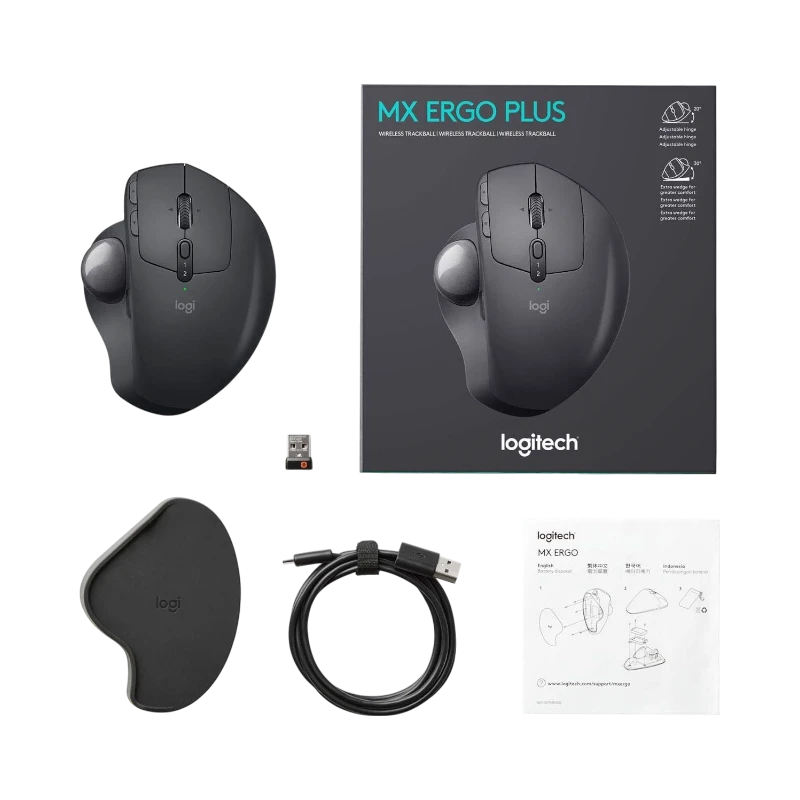 Logitech MX ERGO Plus Wireless Trackball Mouse — Being Shipped