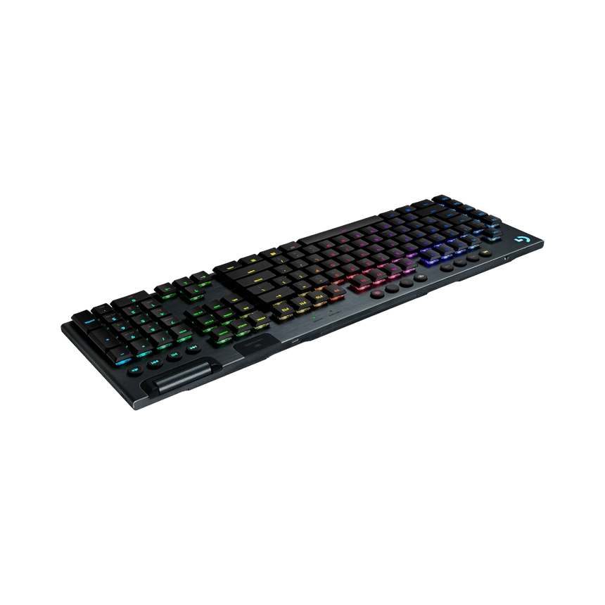Logitech G G915 LIGHTSPEED Wireless RGB Mechanical Gaming Keyboard (Carbon, GL Clicky) — Being Shipped