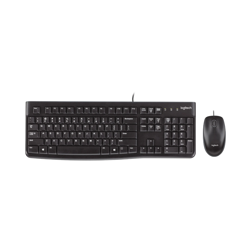 Logitech MK120 Optical Wired Keyboard and Mouse Combo — Being Shipped