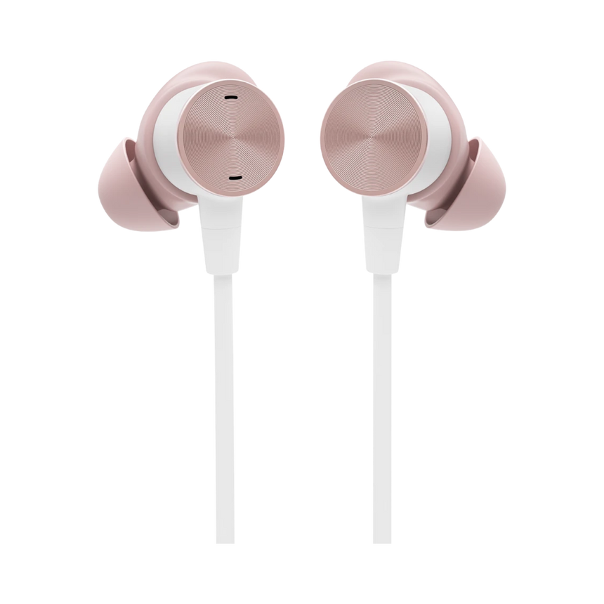 Logitech Zone Wired Binaural Earbuds (Rose) — Being Shipped
