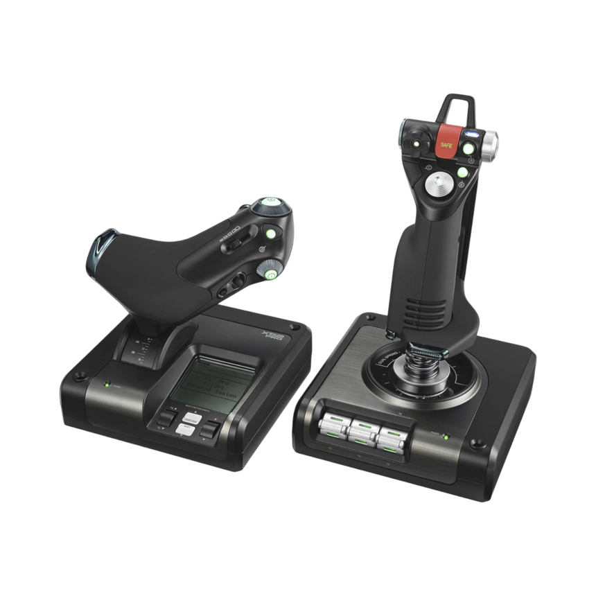 Logitech G X52 Professional H.O.T.A.S Throttle and Stick Simulation Controller — Being Shipped