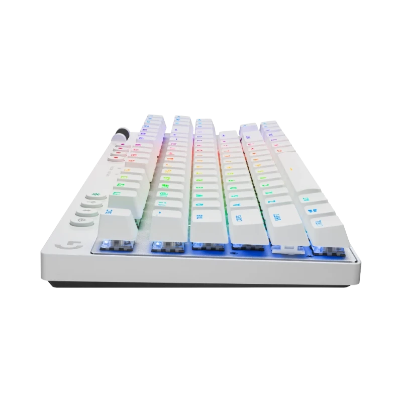 Logitech G PRO X TKL LIGHTSPEED Wireless RGB Gaming Keyboard (White, Tactile) — Being Shipped