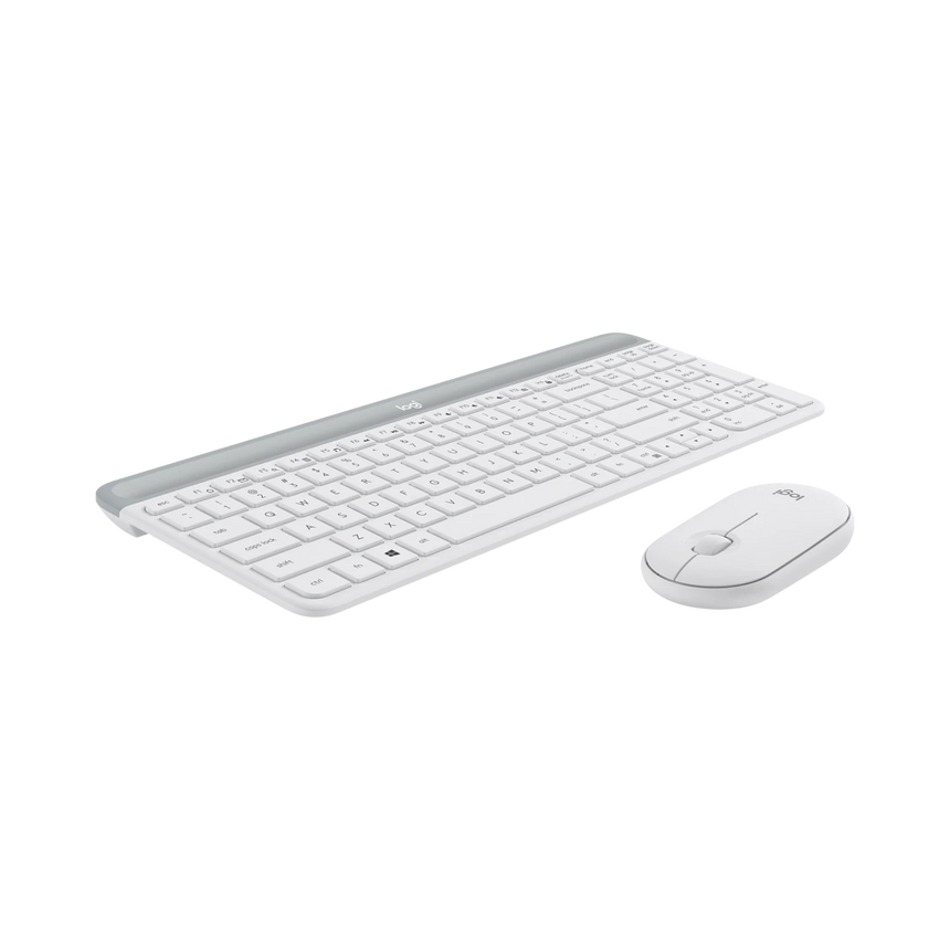 Logitech MK470 Slim Wireless Keyboard and Mouse Combo (Off-white) — Being Shipped