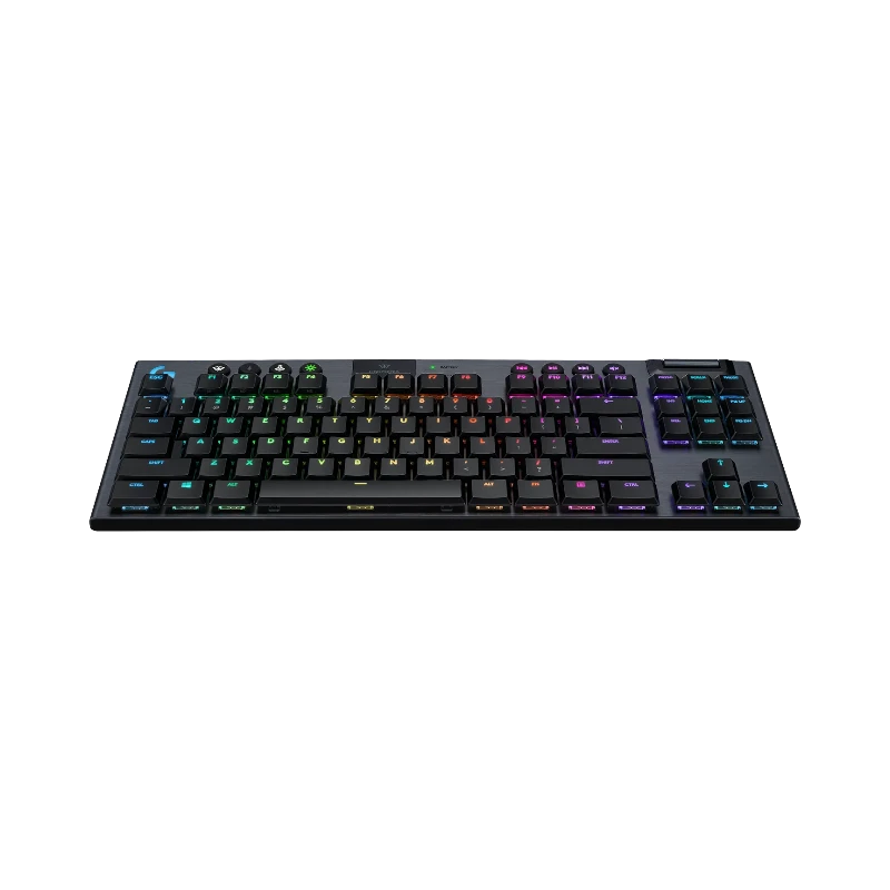 Logitech G G915 TKL LIGHTSPEED Wireless RGB Mechanical Gaming Keyboard (Carbon, GL Clicky) — Being Shipped