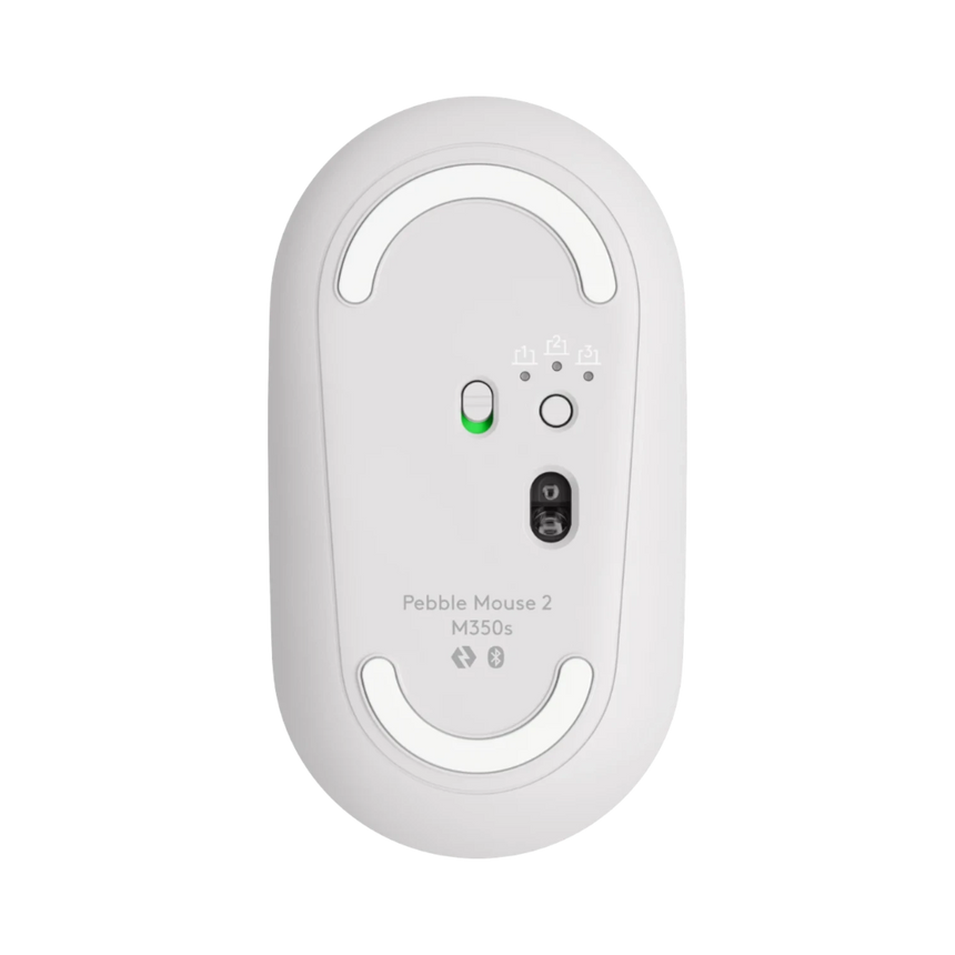 Logitech Pebble 2 M350S Wireless Mouse (Tonal White) — Being Shipped